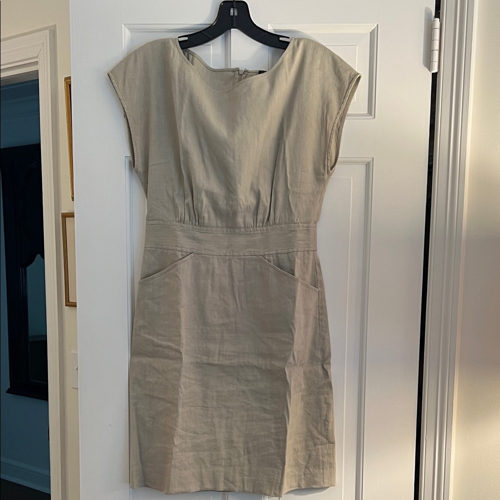 Theory Tan Mini Dress